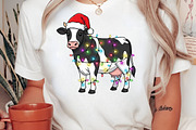 Cute Cow Christmas, an Illustration by Craft Nest (Thumbnail 3 of 6)
