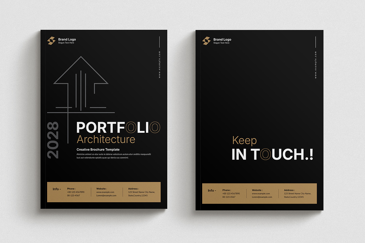 Architecture Portfolio Template, a Brochure Template by Cleffon_Graphic_Studio (Photo 9 of 9)