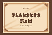 PGR Flanders - Bubble Font, a Handwritten Font by Pikgura (Thumbnail 1 of 5)