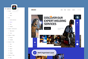 Welding Services Landing Page, a Landing Page Template by SLAB! Design (Thumbnail 6 of 8)