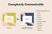 60 Retro Instagram Post Templates, a Social Media Template by Lucky Bee Creative Studio (Thumbnail 4 of 12)