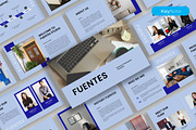 Fuentas – Business Keynote Template, a Presentation Template by kreatifreya (Thumbnail 1 of 5)