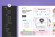 Pixfolio - Portfolio Dashboard, a Websites & App Template by SLAB! Design (Thumbnail 2 of 3)