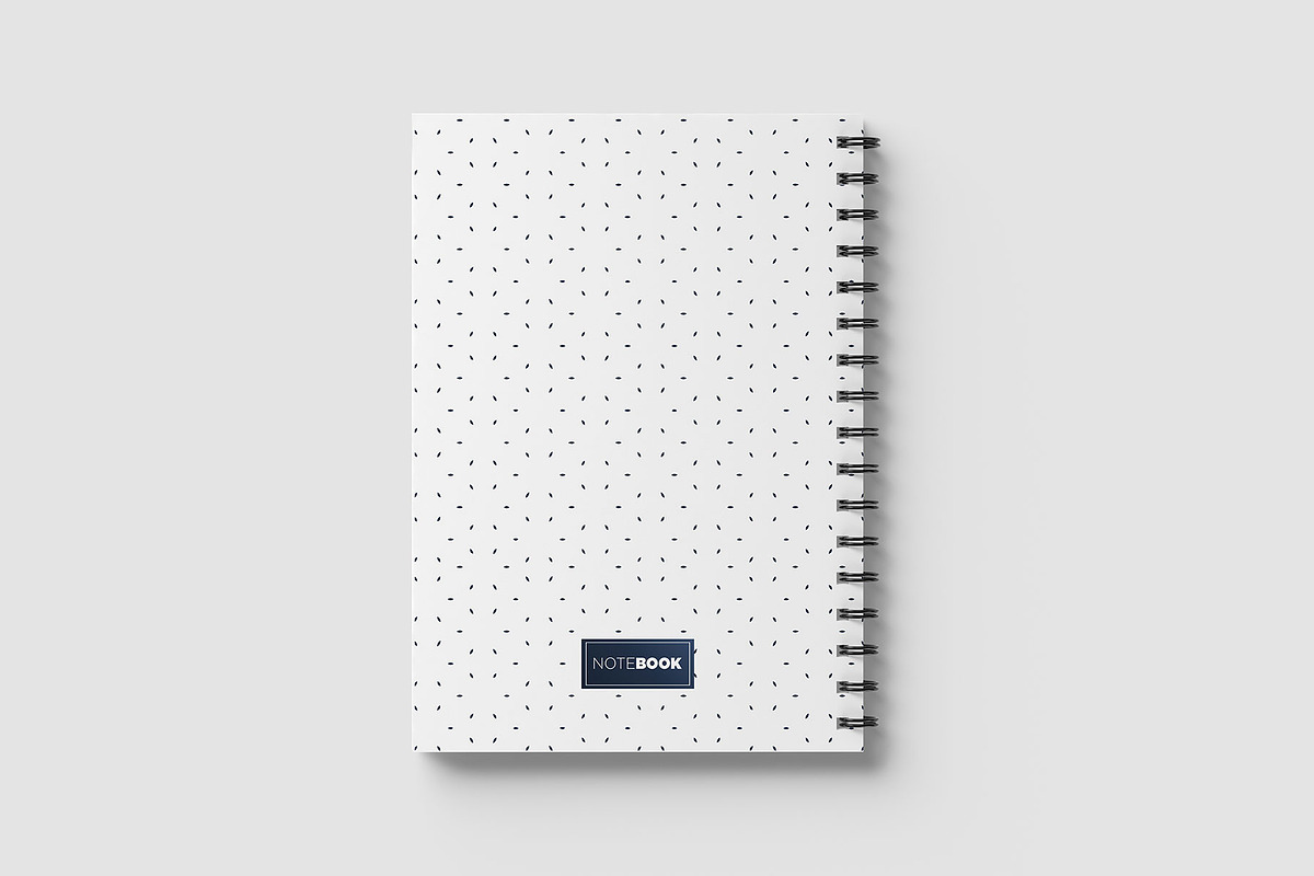 Notebook Spiral A4, a Print Template by AlkStudio (Photo 4 of 8)