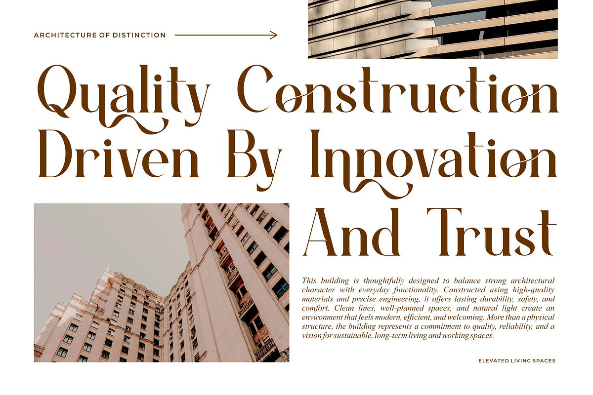 Kieda || Modern Classy Serif Font, a Serif Font by Ermedia Studio (Photo 9 of 10)
