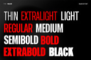 Raurus Condensed Display Family Font, a Sans Serif Font by Pekotype (Thumbnail 3 of 15)
