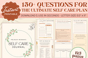 Mental Health Self Care Mega Bundle, a Stationery Template by Ambitiously Alexa (Thumbnail 4 of 6)