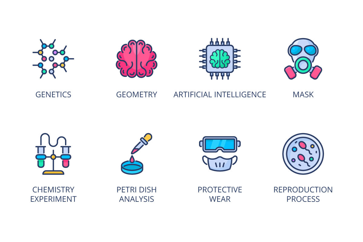 96 Science icons, an Outline Icon by vectorstank (Photo 9 of 14)