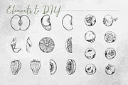 Green detox smoothies, a Food Illustration by MsFlaffy (Thumbnail 4 of 15)