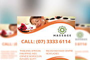 MASSAGE BROCHURE, FLYER & B.CARD SET, a Brochure Template by Sajida Salim (Thumbnail 4 of 6)