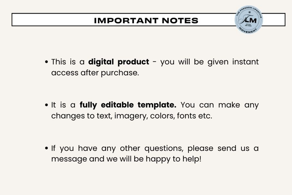Course Workbook - Tropical Boho, a Social Media Template by Freedom Business Shop (Photo 8 of 9)