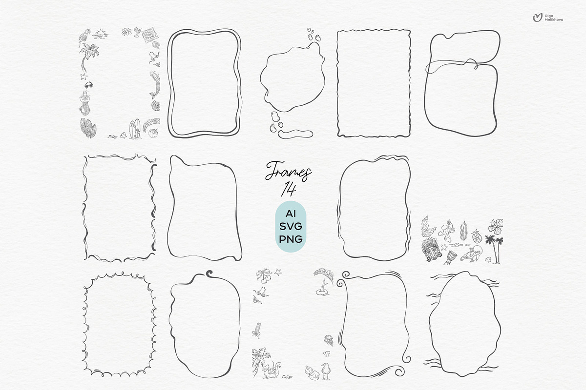 Beach Party SVG Bundle, an Icon by ollalya (Photo 3 of 10)