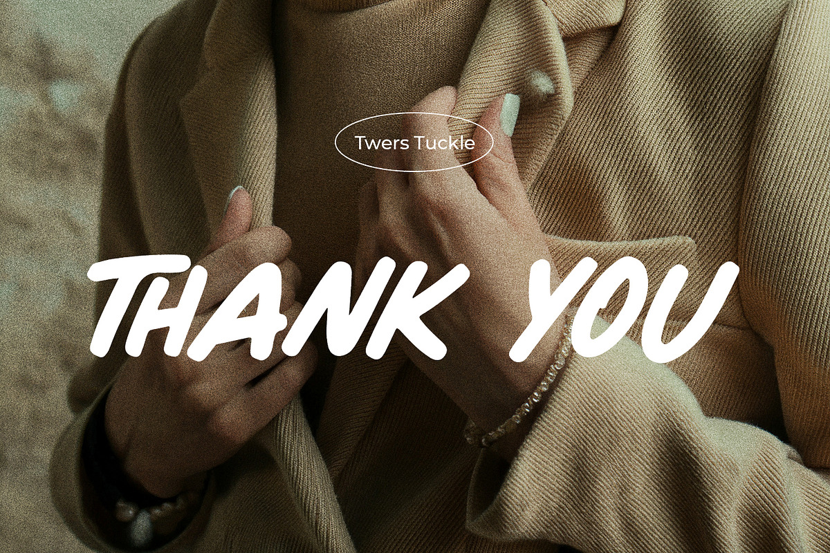 Twers Tuckle Hand Drawn Marker Font, a Handwritten Font by Maulana Creative (Photo 7 of 7)