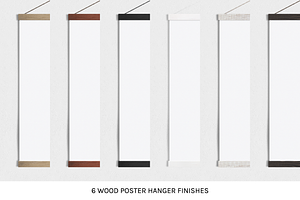 3:4 Poster Hanger Mockup Kit