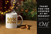 Black & Gold New Years Party Clipart, an Illustration by NadiaTheronArt (Thumbnail 5 of 5)