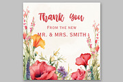 Red Poppy Flowers Clipart Poppies, an Illustration by LeCoqDesign (Thumbnail 5 of 5)