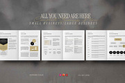 Business Plan Template, a Brochure Template by Proonty (Thumbnail 2 of 4)