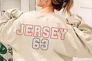 College alphabets with Stacked Font, a Slab Serif Font by MaxArt Foundry (Thumbnail 5 of 10)