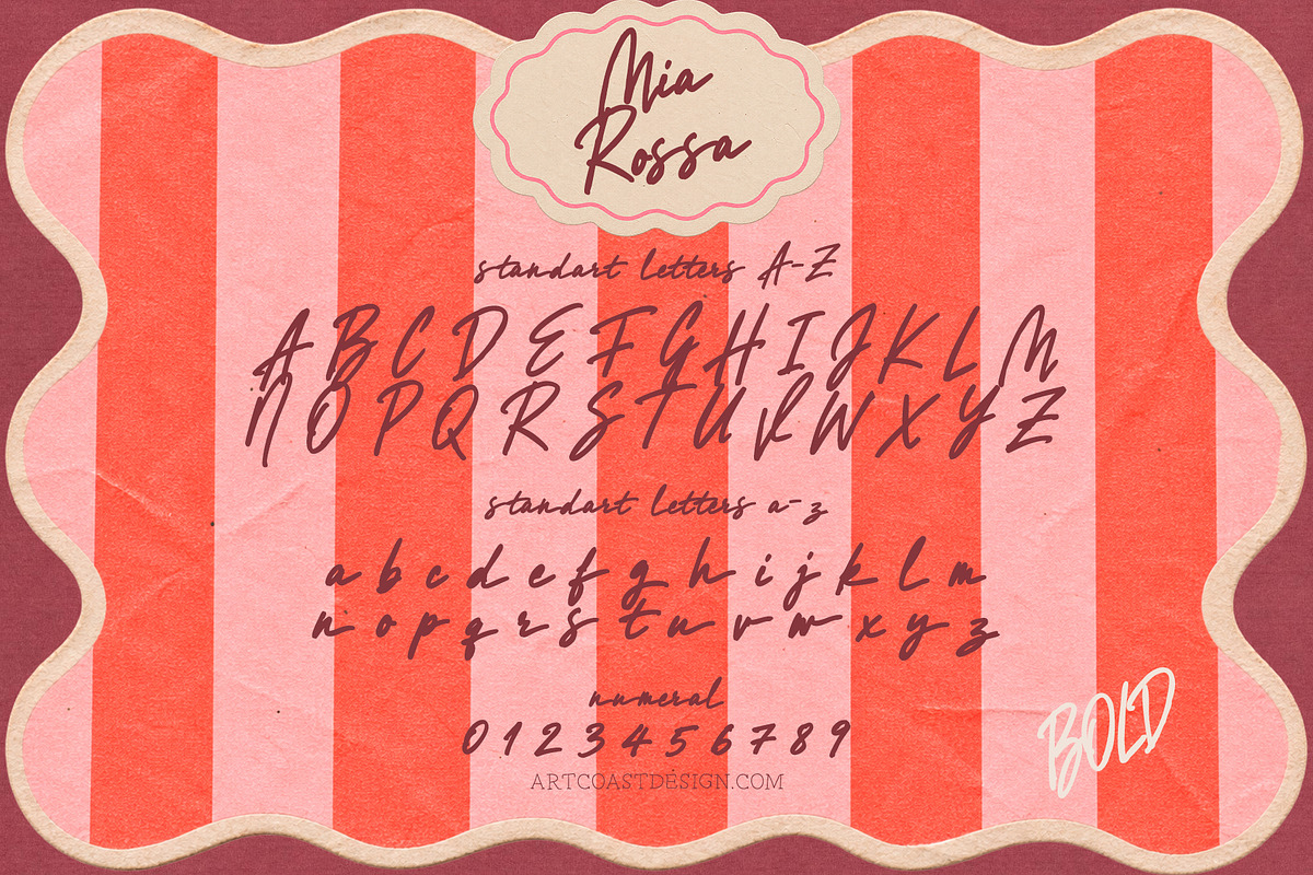 Mia Rossa - Handwritten Font Family, a Script Font by nadispasibenko (Photo 16 of 16)