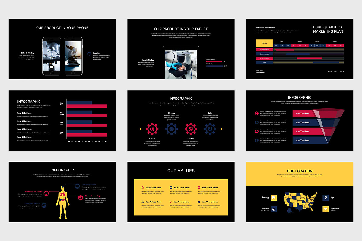 Utio : Science PowerPoint, a Presentation Template by Punkl Camp (Photo 8 of 9)