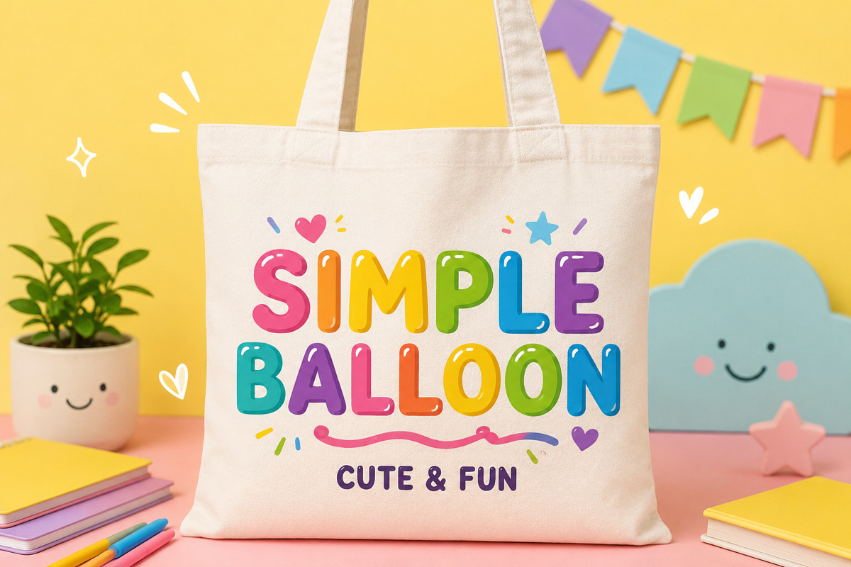 Kinder Bubble - Cute Bubble Font, a Sans Serif Font by Limited.studio (Photo 4 of 5)