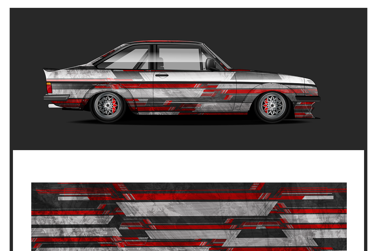 Bold Car Wrap Design, a Transportation Illustration by CarWrap design (Photo 2 of 4)