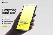 Hand Held Galaxy S26 Ultra Mockup, an Android Mockup by Toasin Studio (Thumbnail 7 of 8)