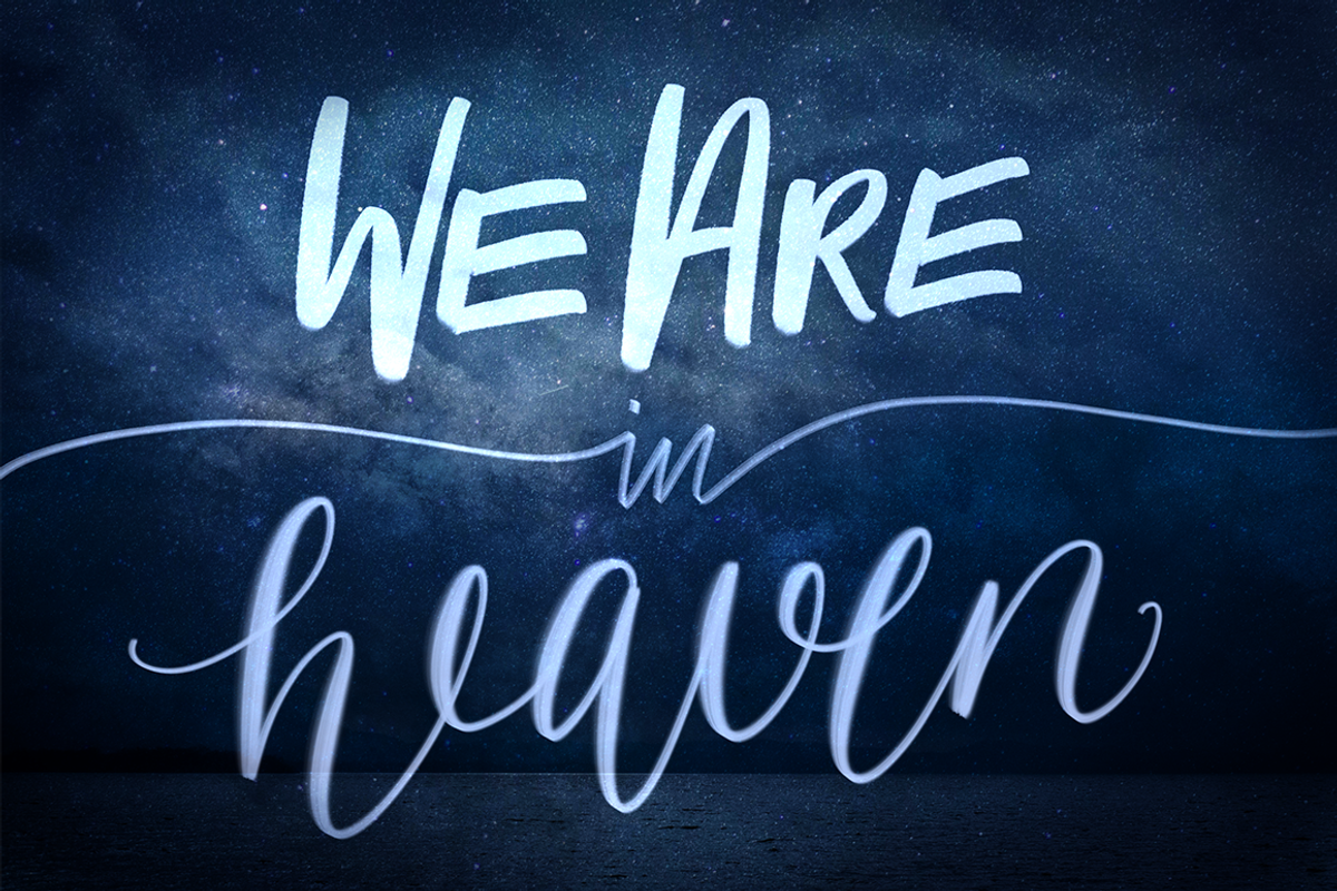 Procreate Light and Effect Lettering preview 6