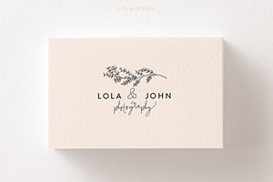 Elegant Photography Business Card