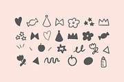 Cute cat icons for Baby gifts, an Animal Illustration by Kurakoza (Thumbnail 6 of 8)