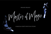 Master of Magic, a Script Font by NJ Studio (Thumbnail 1 of 10)