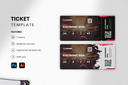 Ticket Mock-up - Dugem 1, a Templates & Theme by Themes Awesome (Thumbnail 1 of 3)