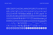 Molia - Sans Serif Font, a Sans Serif Font by limitype (Thumbnail 11 of 12)