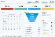 Sunrise Admin Dashboard, a Bootstrap Template by Creative Themes (Thumbnail 4 of 6)