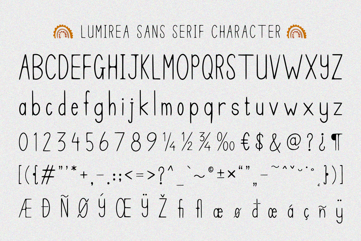Lumiéra - Modern Aesthetic Boho Font, a Handwritten Font by roomspace creative lab (Photo 10 of 12)