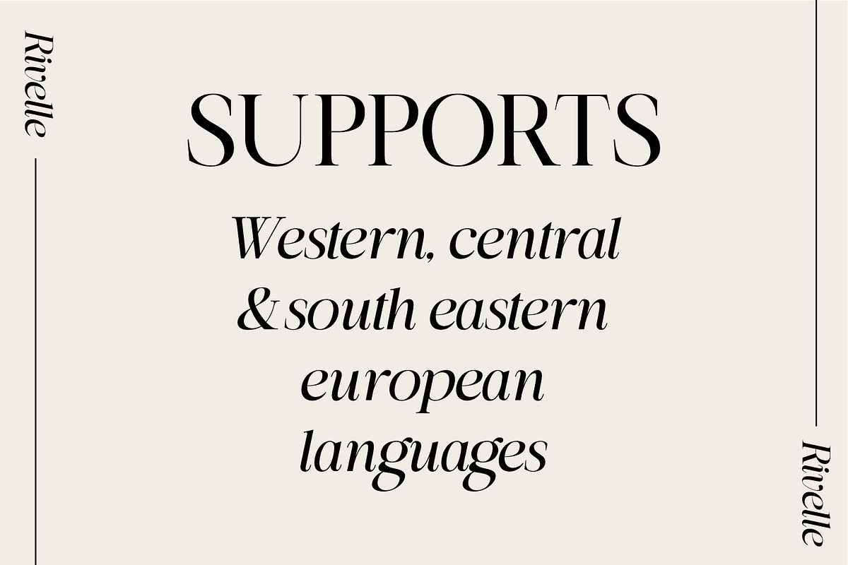 Rivelle, a Serif Font by Prestige Artsy Studio (Photo 7 of 10)