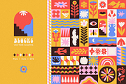 Blocks, vector shapes, a Pattern Graphic by venimo (Thumbnail 1 of 9)