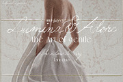 Lumina Adore & the Art of Gentle, a Handwritten Font by ana & yvy (Thumbnail 2 of 14)