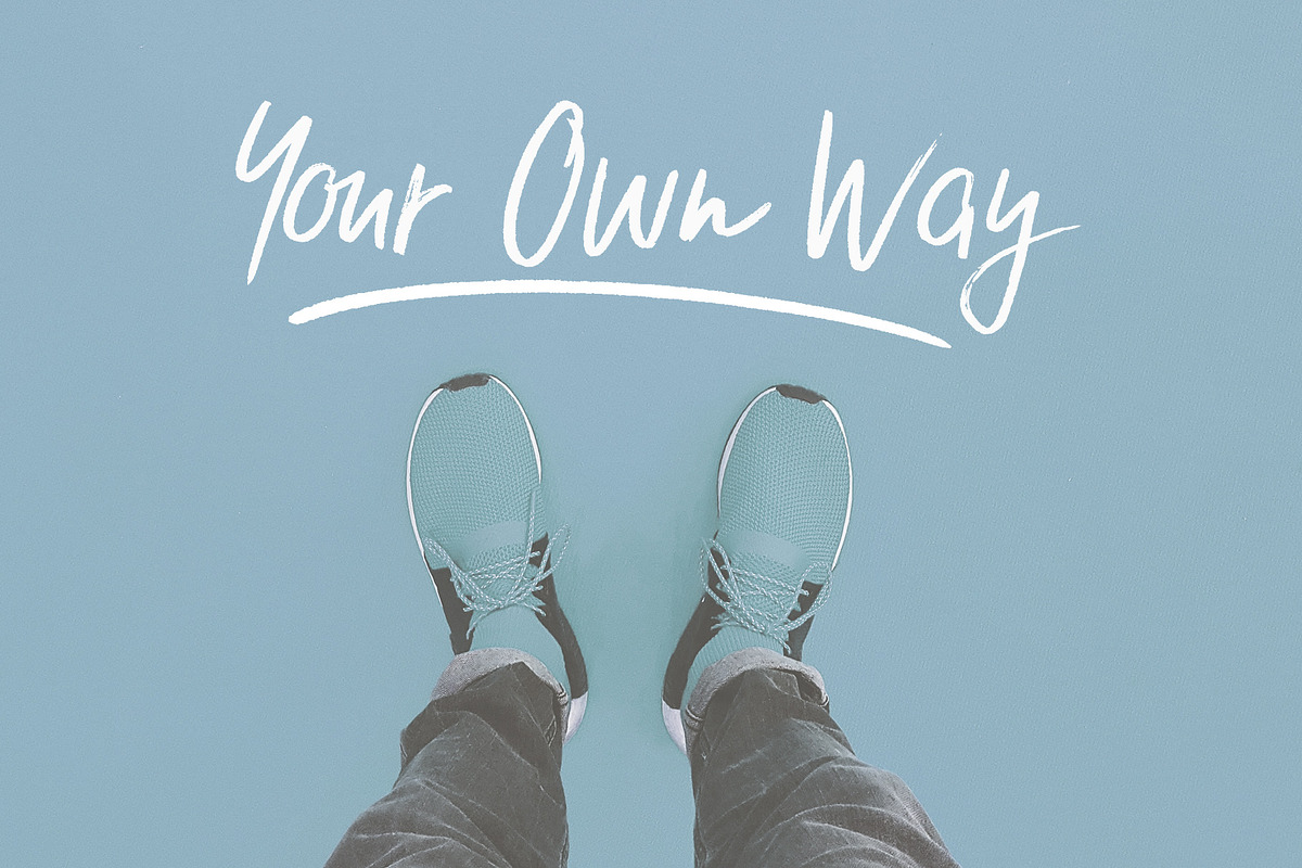 Sad Riff with 6 Stylistic Sets, a Script Font by Rad Fonts (Photo 11 of 12)