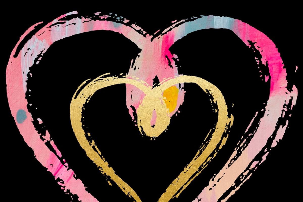 Funky Valentine Heart Clipart Set, an Illustration by The Dutch Lady ...