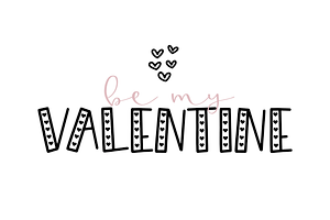 Flirty Valentine's Day Font