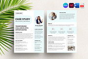 Minimalist Case Study Flyer, a Flyer Template by SmmrDesign (Thumbnail 1 of 5)