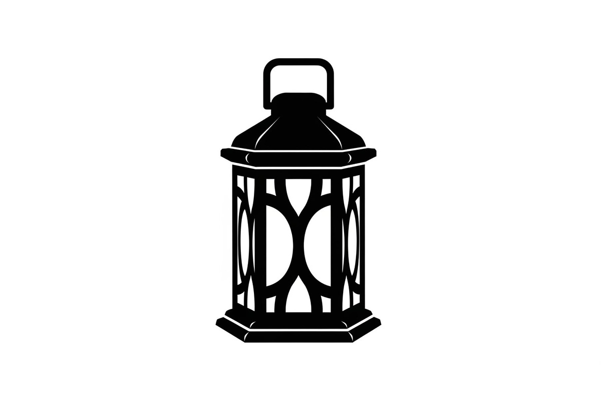 Vintage Street Lantern Silhouette Bu, an Illustration by hafijul (Photo 5 of 51)