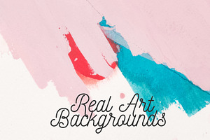 21 Real Art Backgrounds/Textures