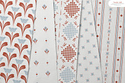 Nordic Folk - Seamless Patterns, a Pattern Graphic by InaCorart (Thumbnail 2 of 11)