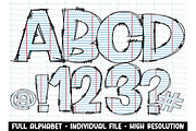 Teacher Doodle letters Bundle, an Object Graphic by RETROVIBZDESIGNS (Thumbnail 2 of 5)