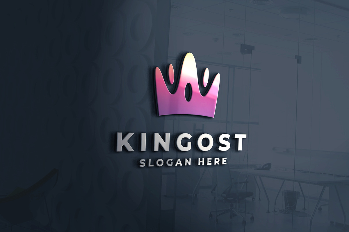 Modern Crown Pro Logo, a Branding & Logo Template by Design_Planet (Photo 2 of 2)