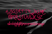 Buchero Brush Script Font, a Script Font by Dawnside Graphic (Thumbnail 8 of 13)