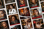 Brows & Lashes Instagram Holidays, a Social Media Template by DesignsbyMariaStudio (Thumbnail 7 of 10)