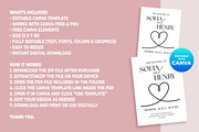 Minimalist Wedding Invitation Canva, an Invitation Template by M9 Design (Thumbnail 5 of 5)